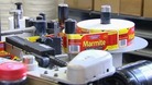 Back in production: Marmite labels being processed