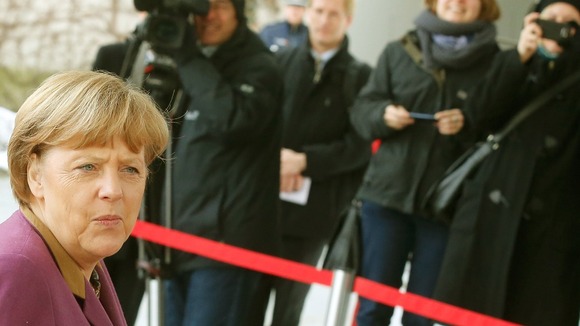 German Chancellor, Angela Merkel