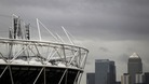 The Olympic Stadium.