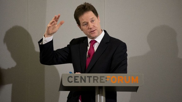 Deputy Prime Minister Nick Clegg