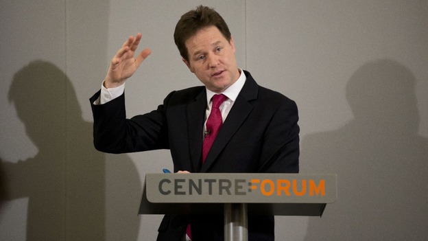 Deputy Prime Minister Nick Clegg