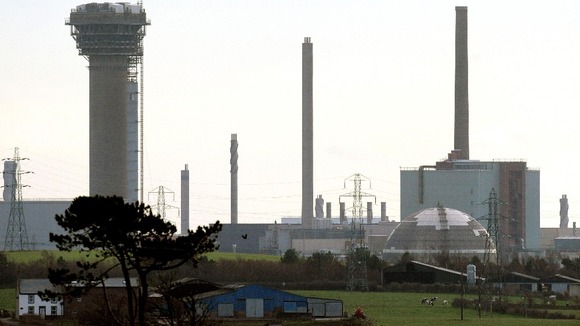 Sellafield Nuclear plant in Seascale, Cumbria