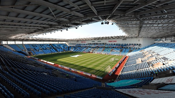 The Ricoh Arena, the stadium at the centre of the dispute