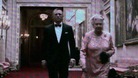 The Queen plays in a video with actor Daniel Craig as James Bond during the London Olympic Games 2012 Opening Ceremon
