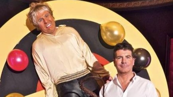 David Walliams and Simon Cowell