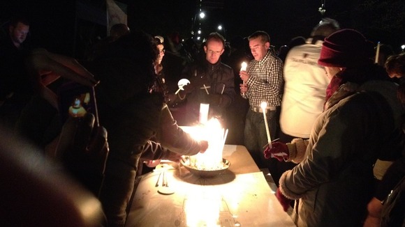 Candlelit vigil 