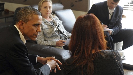 US President Obama and Secretary of State Clinton 