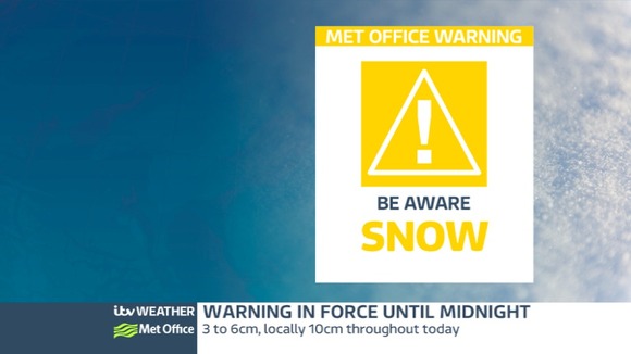 yellow weather warning
