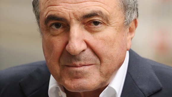 Exiled Russian tycoon Boris Berezovsky/