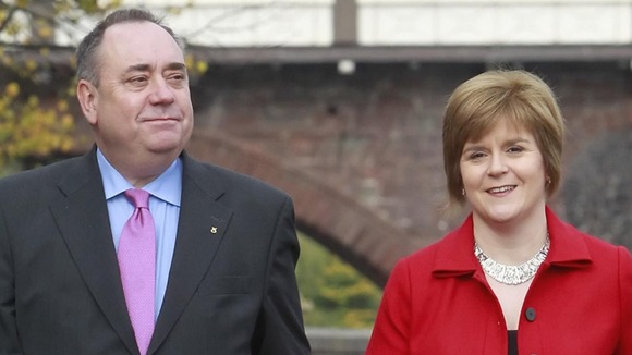 First Minister Alex Salmond and Deputy First Minister Nicola Sturgeon