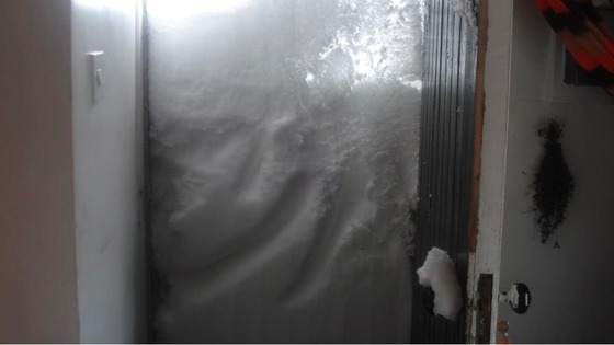 Snowed in