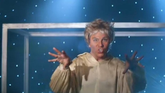 David Walliams in the new trailer video.