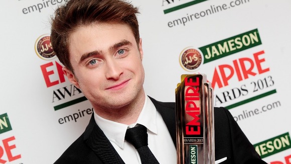 Daniel Radcliffe picked up the Empire Hero gong.