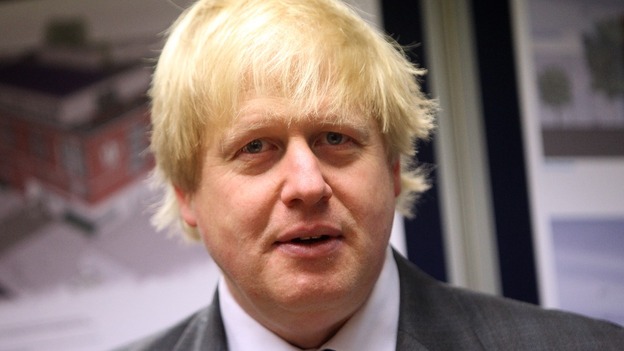 London Mayor Boris Johnson.