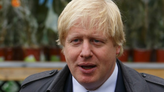 London Mayor Boris Johnson.