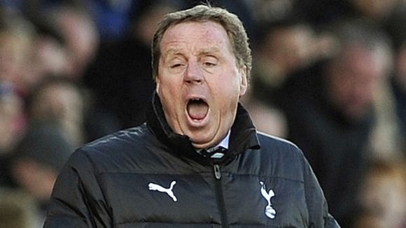 Tottenham Hotspur manager Harry Redknapp.