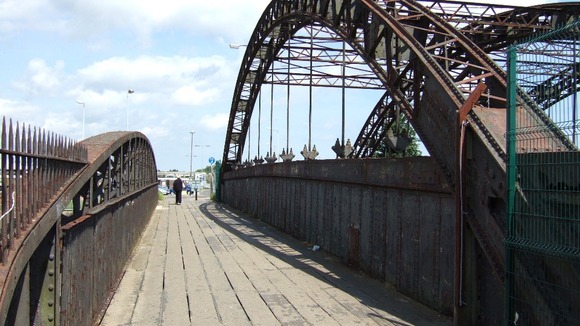 The Vauxhall Bridge in Great Yarmouth