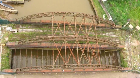 The Vauxhall Bridge in Great Yarmouth