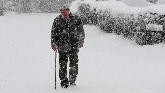 Older people are particularly vulnerable in the cold weather