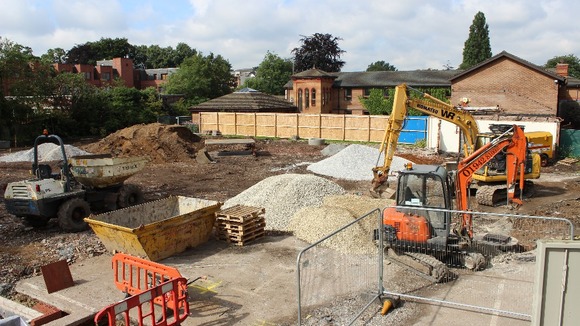 Francis House extension. July 2012.