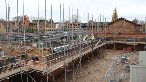 Francis House extension. November 2012.