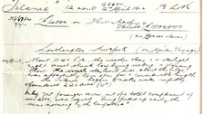 Titanic insurance document