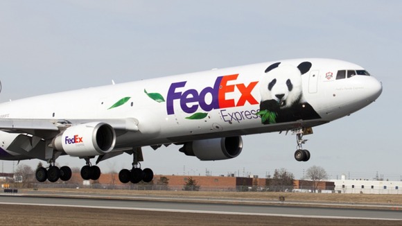 The 'Panda Express' taking off from Chengdu in China