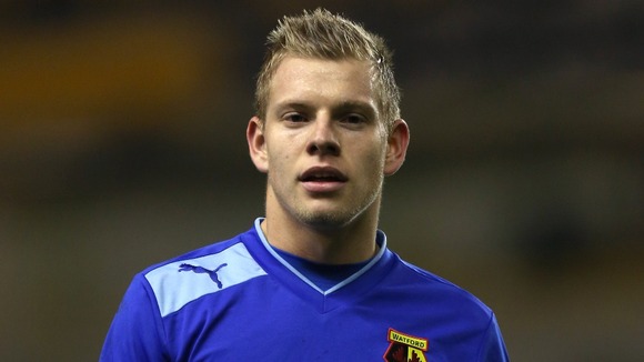 Watford's Matej Vydra during the npower Football League Championship match at Wolverhampton