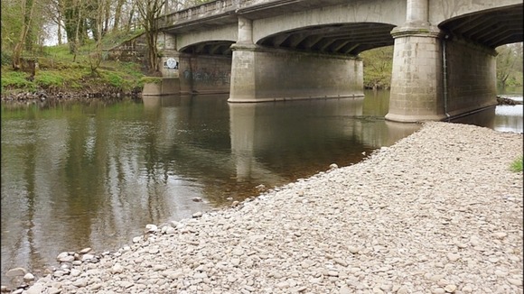 The River Taff, in Llandaff, Cardiff