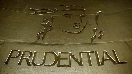 Offices of financial services company Prudential in central London