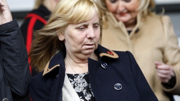 Margaret Aspinall, chair of the Hillsborough Family Support Group