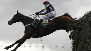Shakalakaboomboom ridden by Barry Geraghty clear The Chair