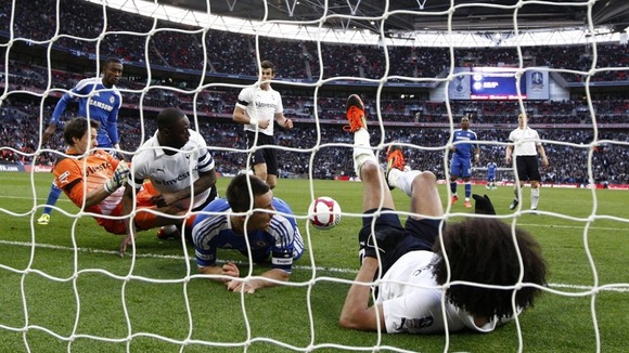 The goal that wasn't:Juan Mata is awarded the second goal at Wembley