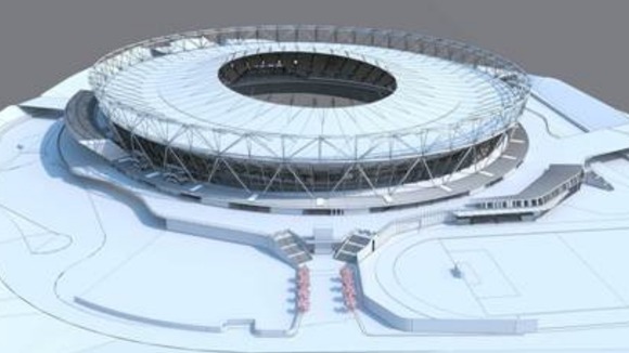 The post-conversion Olympic Stadium will boast the largest spanning tensile roof in the world