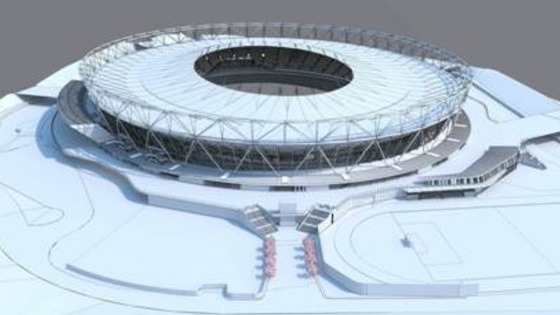 The post-conversion Olympic Stadium will boast the largest spanning tensile roof in the world