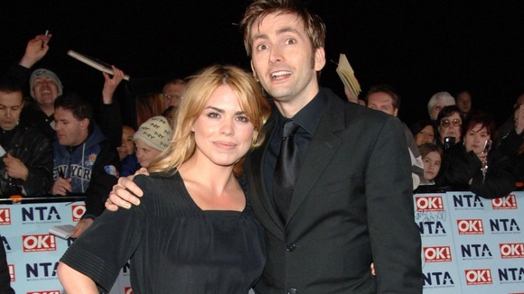 Billie Piper and David Tennant