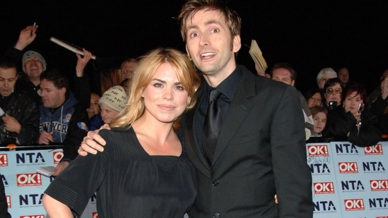 Billie Piper and David Tennant