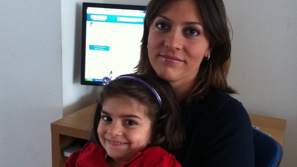 Ezgi Kivilcim and her daughter Almeira are hoping for their first choice school