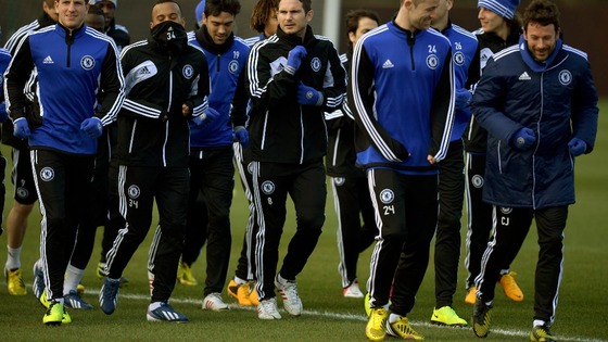 Chelsea training