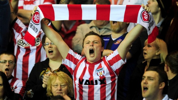 A Sunderland fan