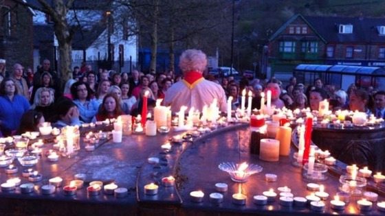 Candle vigil