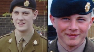 The families of Lee Bonsall and Ashley Clarkson want more to be done to help soldiers cope with life after the frontline.