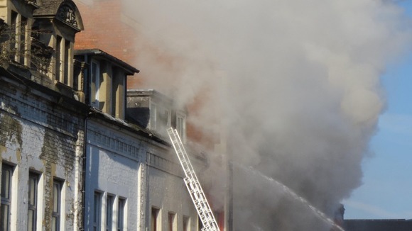 Fire in Oxford