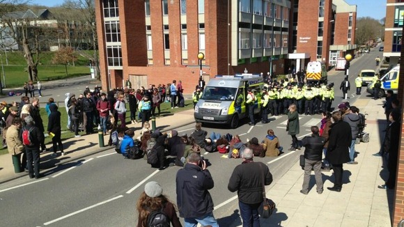 Sussex protest