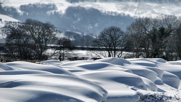 Snow drifts