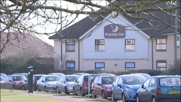 The hotel where the Philpott’s were put under surveillance after the fire
