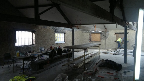 Narberth Museum in January 2012 before work began