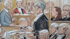 Mick and Mairad Philpott and Paul Mosley in court 