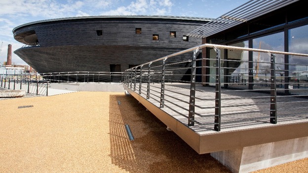 The new museum built to house Tudor warship the Mary Rose