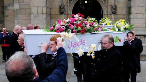 The funeral of the six Philpott children takes place